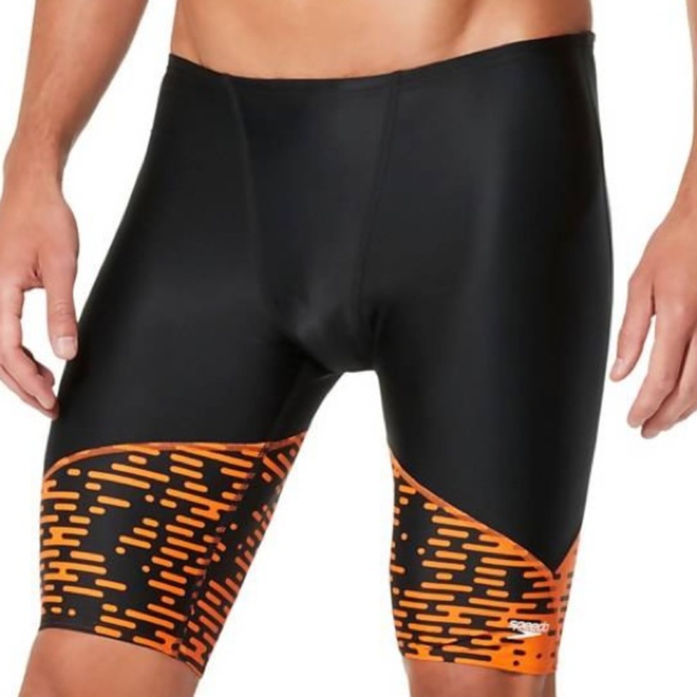Speedo Men's Pro Lt Modern Matrix Jammer Swimsuit. 32… Gem